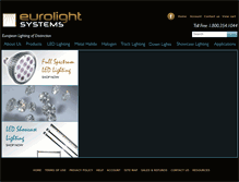 Tablet Screenshot of eurolightsystems.com